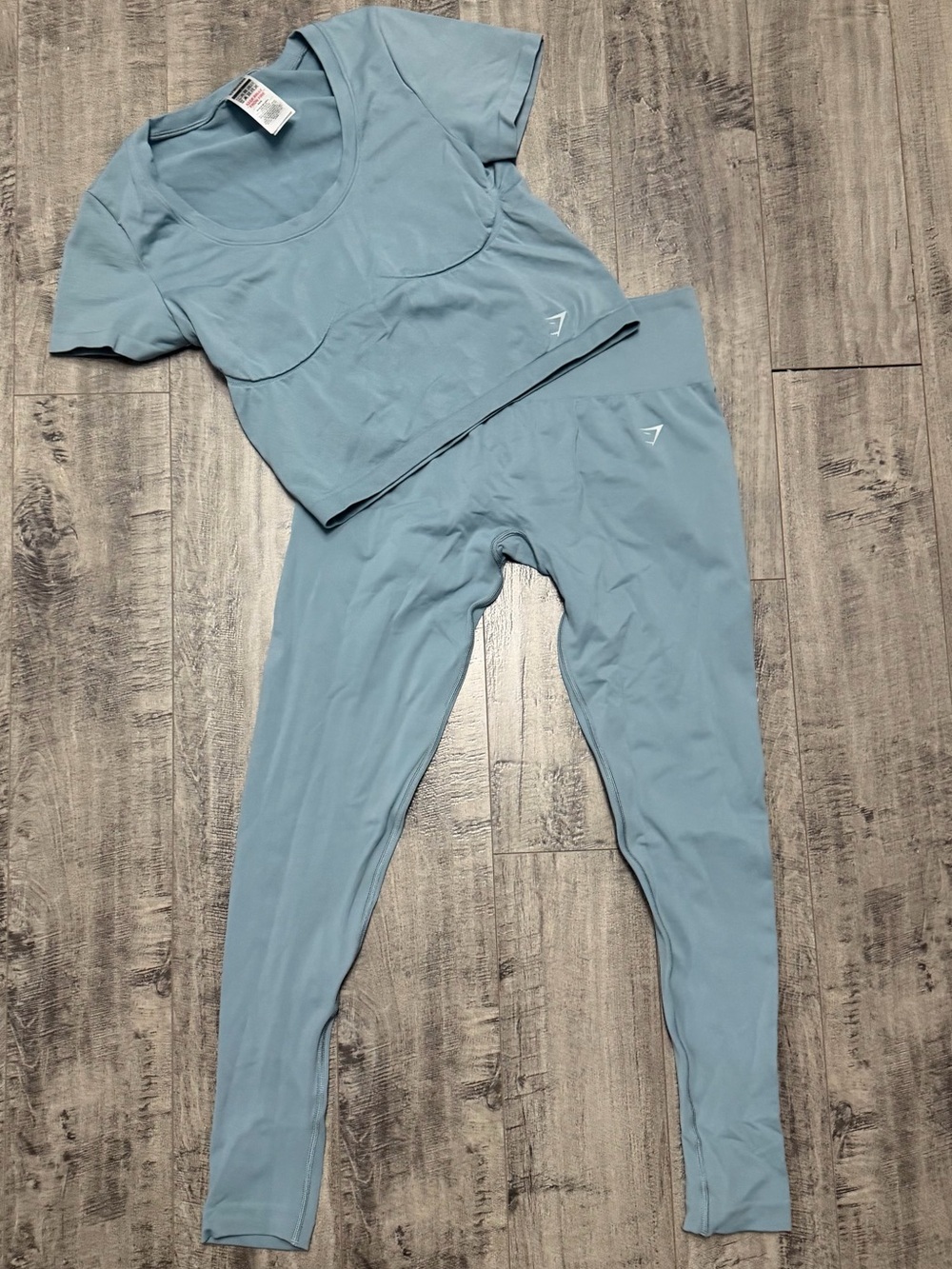 Gymshark Rest Blue Soft sculpt Set